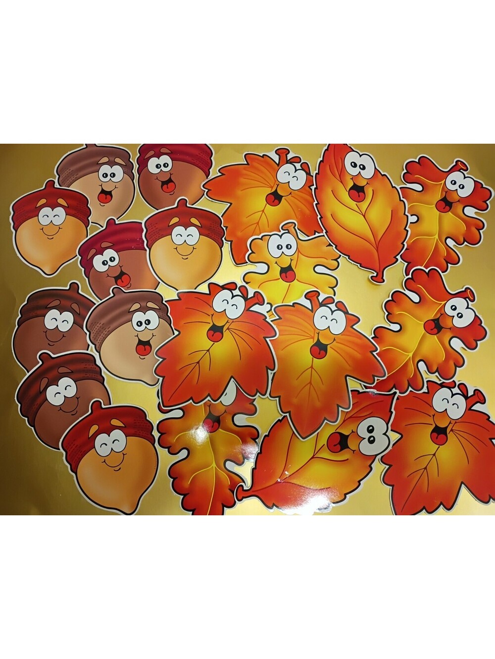 Vintage 1990s Lot Of 19 Teachers Friend Cutouts Classroom Decor Leaf Accorn